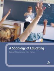 Front cover of A Sociology of Educating by Clive Harber
