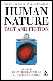 Cover of Human nature by Robin Headlam Wells