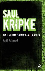 Front cover of Saul Kripke (Continuum Contemporary American Thinkers) by Arif Ahmed