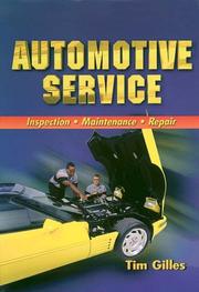 Front cover of Automotive service by Tim Gilles