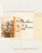 Front cover of A mother of sons by Jayne Jaudon Ferrer