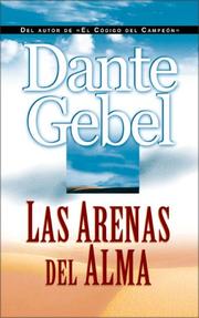 Front cover of Las Arenas del Alma by Dante Gebel