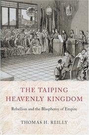 Front cover of The Taiping Heavenly Kingdom by Thomas H. Reilly