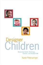 Front cover of Designer children by Karen Peterson-Iyer