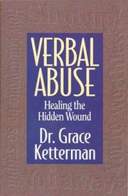 Cover of Verbal Abuse by Grace H. Ketterman