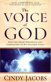 Cover of The voice of God by Cindy Jacobs