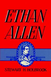 Cover of Ethan Allen by Stewart Hall Holbrook