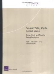 Front cover of Quaker Valley Digital School District by Kerri A. Kerr