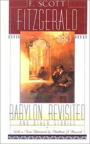 Front cover of Babylon revisited and other stories by F. Scott Fitzgerald