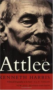 Cover of Attlee by Harris, Kenneth