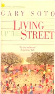 Front cover of Living up the street by Gary Soto