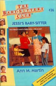 Front cover of Jessi's baby-sitter by Ann M. Martin