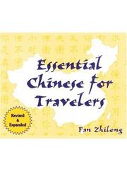 Front cover of Essential Chinese for travelers by Fan, Zhilong.