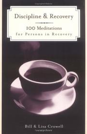 Front cover of Discipline & Recovery by Unknown