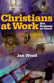 Cover of Christians at Work by Jan Wood