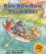 Cover of Row, row, row your boat by Iza Trapani