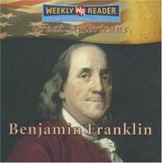 Front cover of Benjamin Franklin (Great Americans) by Monica Rausch