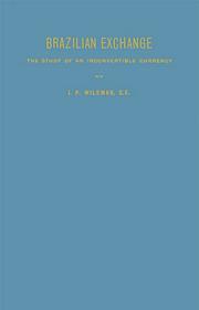 Front cover of Brazilian exchange by J. P. Wileman