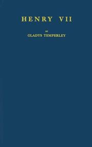 Cover of Henry VII by Gladys Temperley