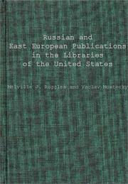 Front cover of Russian and East European publications in the libraries of the United States by Melville J. Ruggles