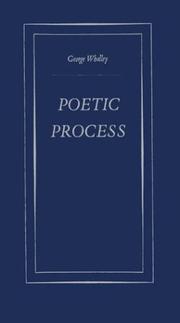 Front cover of Poetic process by George Whalley