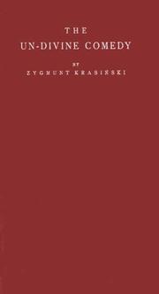 Cover of Nie-boska komedia by Zygmunt Krasiński