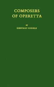 Front cover of Composers of operetta by Gervase Hughes