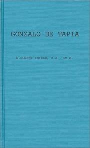 Front cover of Gonzalo de Tapia (1561-1594) by W. Eugene Shiels