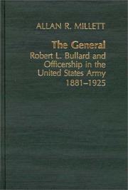 Cover of The General by Allan R. Millett