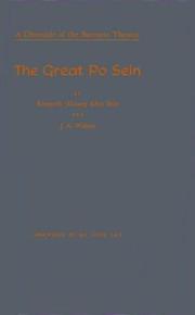 Front cover of The great Po Sein by Kenneth Sein