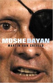 Front cover of Moshe Dayan by Martin van Creveld