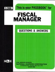 Cover of Fiscal Manager by National Learning Corporation