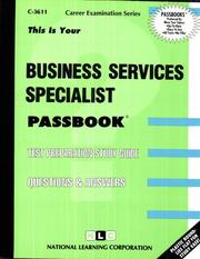 Front cover of Business Services Specialist by National Learning Corporation