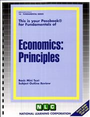 Front cover of Economics by National Learning Corporation