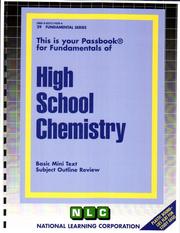Front cover of High School Chemistry by National Learning Corporation