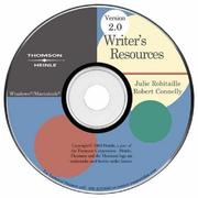 Cover of Writer's Resources CD-ROM 2.0 iLrn Version by Julie Robitaille