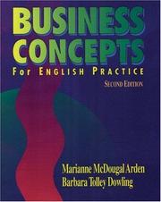 Front cover of Business concepts for English practice by Barbara Tolley Dowling