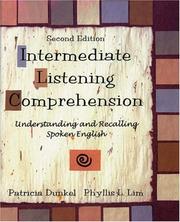 Cover of Intermediate listening comprehension by Patricia Dunkel