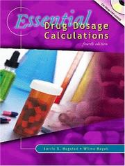 Front cover of Essential Drug Dosage Calculations by Wilma M Hayek