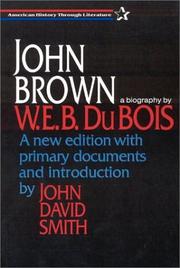 Cover of John Brown by W. E. B. Du Bois