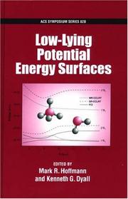 Front cover of Low-Lying Potential Energy Surfaces (Acs Symposium Series) by Unknown