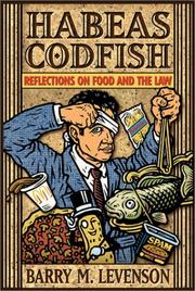 Cover of Habeas codfish by Barry M. Levenson
