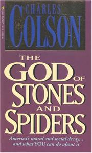 Front cover of The God of Stones and Spiders by Charles Colson