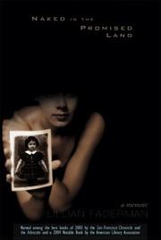 Cover of Naked in the promised land by Lillian Faderman