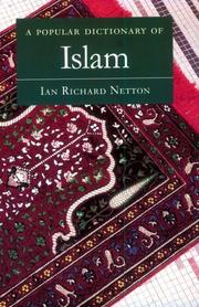 Front cover of A popular dictionary of Islam by Ian Richard Netton