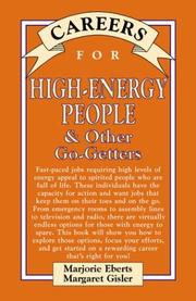 Cover of Careers for high-energy people & other go-getters by Marjorie Eberts