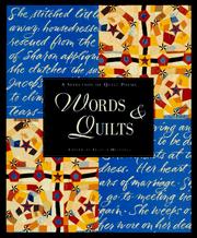 Front cover of Words & Quilts by Felicia Mitchell
