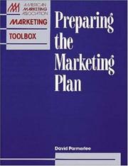 Cover of Preparing the marketing plan by David Parmerlee