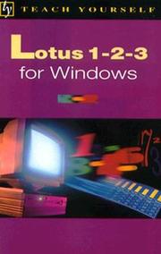 Front cover of Lotus 1-2-3 for Windows to release 4 by David Royall