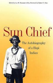 Cover of Sun chief by Don C. Talayesva